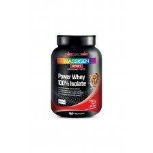 Massigen Sport Power Whey Isolate Cookies 750 G - integratore proteico al gusto di biscotti per la massa muscolare 