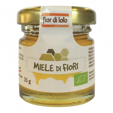  FIOR DI LOTO MINI MIELE DI FIORI ALPINI DEL PIEMONTE BIO 35G