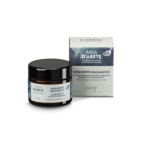 PURAE UNGUENTO BALSAMICO CON OLIO ESSENZIALE ARIA D'ABETE 50ML