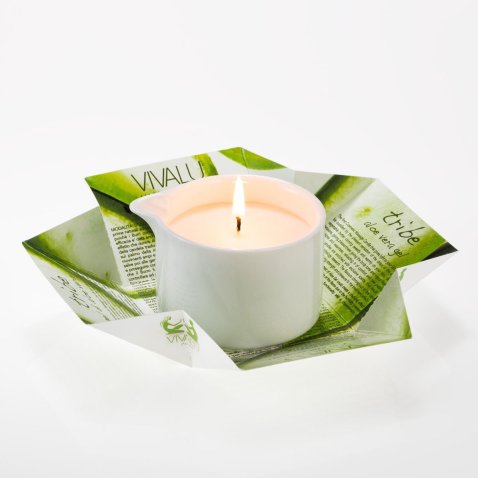 VIVALU TRIBE ALOE GEL MASSAGE CANDLE ML 100 MASSAGE