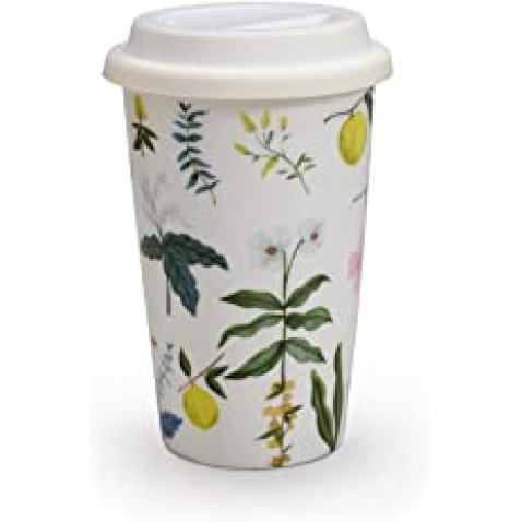 TAZZA THERMOS IN CERAMICA GARDEN PARTY