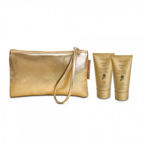 BOUQUET D'ORO BEAUTY BAGNOSCHIUMA DA 75 ML + CREMA PROFUMATAPER IL CORPO DA 75 ML EDIZIONE LIMITATA