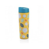 NEAVITA THERMOS CLICK&DRINK TWICE GIALLO DA 360 ML