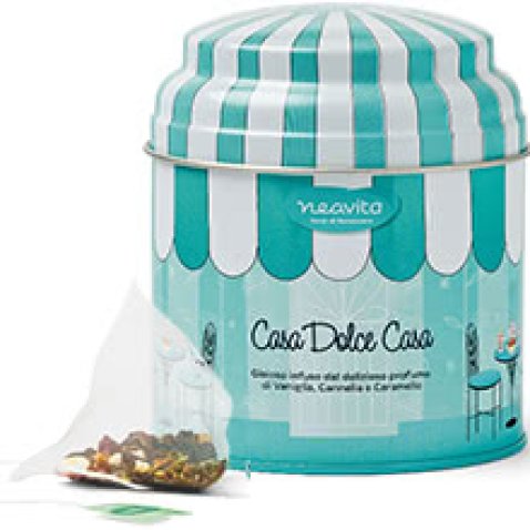 NEAVITA BARATTOLO CHIT CHAT AZZURRO INFUSO CASA DOLCE CASA IN FILTROSCRIGNO 10 X 2,8 G