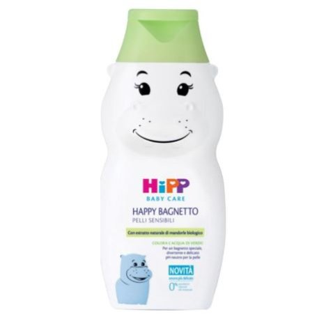 HIPP BABY CARE HAPPY BAGNETTO IPPOPOTAMO FUN 300 ML