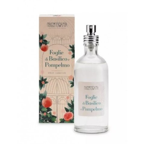 SPRAY AMBIENTE FOGLIE BASILICO E POMPELMO 100 ML