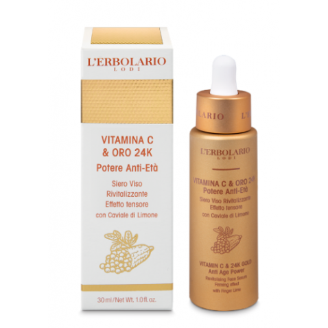 L'ERBOLARIO - VITAMINA C & ORO SIERO VISO 30 ML