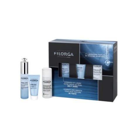 FILORGA COFANETTO BASIC COFFRET HYDRATION - CONTIENE : HIDRA - HYAL SIERO 30ML, HYDRA HYAL CREMA IDRATANTE RIMPOLPANTE 15ML E SOLUZIONE MICELLARE 50 ML 