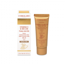 L'ERBOLARIO - VITAMINA C & ORO CREMA PERFEZIONATRICE VISO SPF15 MEDIA 50 ML