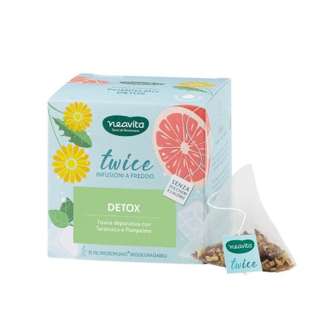 NEAVITA TISANA TWICE DETOX FILTROSCRIGNO 15 PEZZI