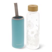 NEAVITA BOTTIGLIA VETRO CON TAPPO LEGNO TWICE SEA 500 ML