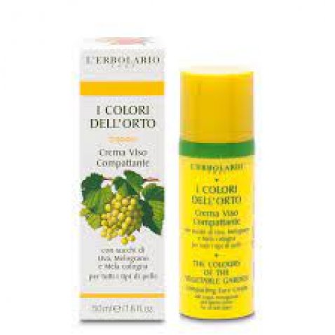 L'ERBOLARIO - I COLORI DELL'ORTO GIALLO CREMA VISO COMPATTANTE 50 ML