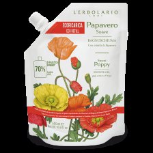 L’ERBOLARIO - PAPAVERO SOAVE BAGNOSCHIUMA RICARICA 500 ML