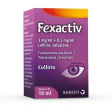 FLEXALLEGRA - FEXACTIV COLLIRIO 10 ml 0,3 mg/ml + 0,5 mg/ml 