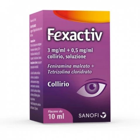 FLEXALLEGRA - FEXACTIV COLLIRIO 10 ml 0,3 mg/ml + 0,5 mg/ml 