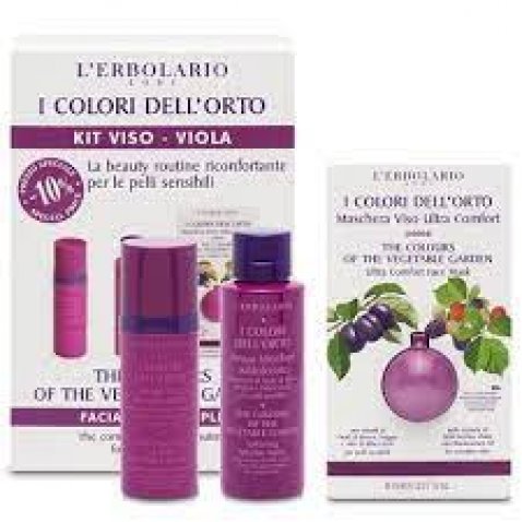 L'ERBOLARIO - I COLORI DELL'ORTO KIT VISO VIOLA PREZZO SPECIALE 10% EDIZIONE LIMITATA