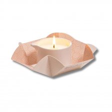 LUMEN - CANDELA VEGETALE DA MASSAGGIO VIVALU TRIBE MANDORLA E FIORI D'ARANCIO 100 ML