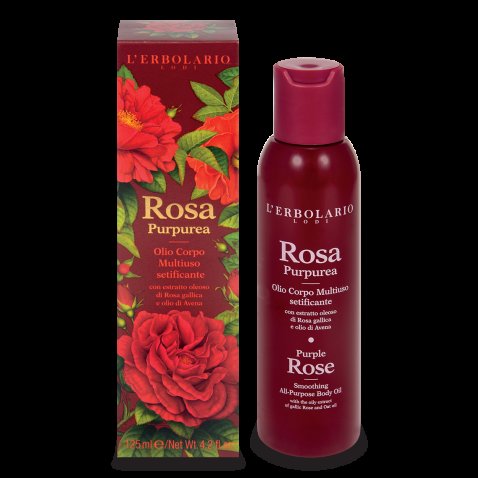 L’ERBOLARIO - ROSA PURPUREA OLIO CORPO MULTIUSO SETIFICANTE 125 ML