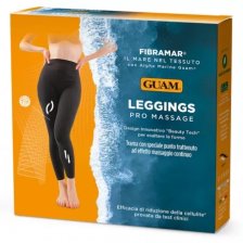 GUAM - LEGGINGS FIBRAMAR PRO MASSAGE NERO S/M