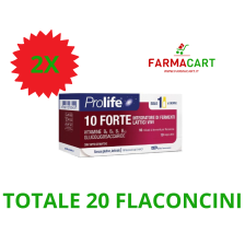 PROLIFE 10 FORTE ABBINATA 10 FLACONCINI DA 8 ML - TOT 20 FLACONCINI