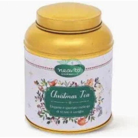 NEAVITA - CADDY NATALE VERDE MELANGE CHRISTMAS TEA 90 G