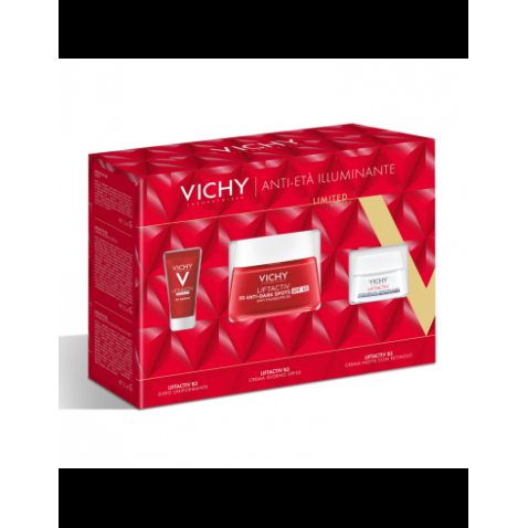 VICHY - LIFTACTIV B3 COFANETTO NATALE 2024 1 LIFT COLL SPEC SPF50 50ML + 1 ECH LIST SPECIALIST B3 F5 ML + 1 TS LIFT RETINOL CREAM 15 ML