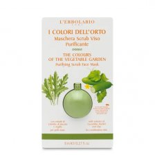 L'ERBOLARIO - I COLORI DELL'ORTO VERDE MASCHERA SCRUB VISO PURIFICANTE 8 ML