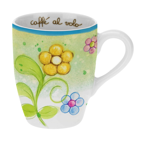 THUN - MUG FIORI VERDE