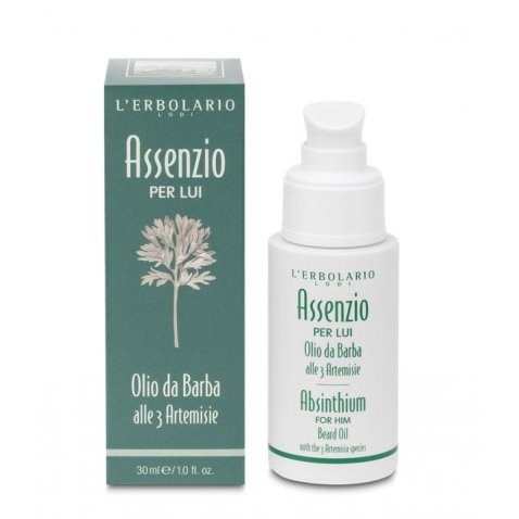 L'ERBOLARIO - ASSENZIO OLIO BARBA 30 ML