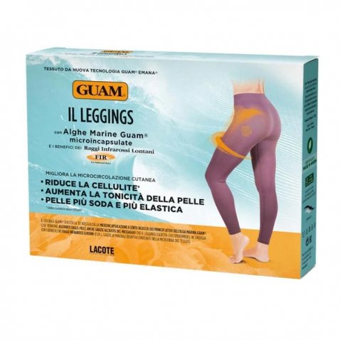 GUAM - LEGGINGS ANTICELLULITE CLASSICO PRUGNA XS/S