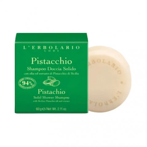 L'ERBOLARIO - PISTACCHIO SHAMPOO SOLIDO 60 G