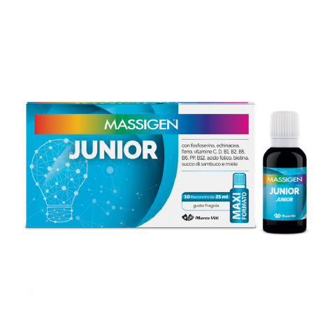 MASSIGEN JUNIOR 10FL 25ML  - Un integratore alimentare per bambini