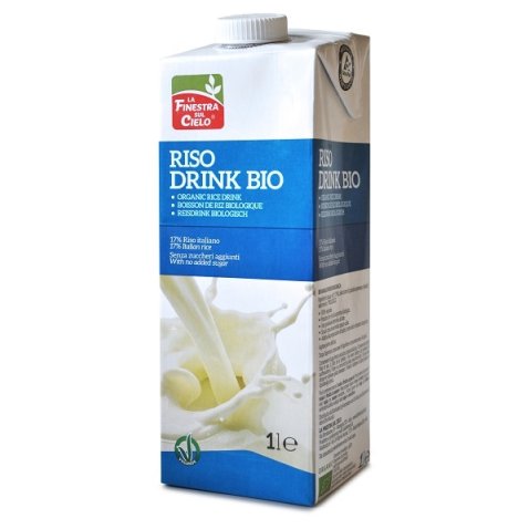 FSC RICE DRINK BEVANDA DI RISO NATURE BIO VEGAN SENZA ZUCCHERI AGGIUNTI 1 LITRO