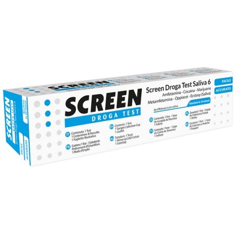 SCREEN DROGA TEST SALIVA 6