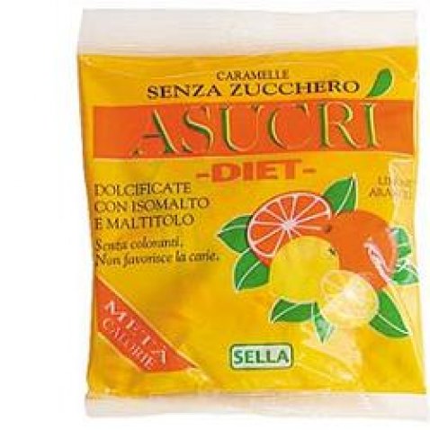  ASUCRI CARAMELLA ARANCIA LIMONE 40 G