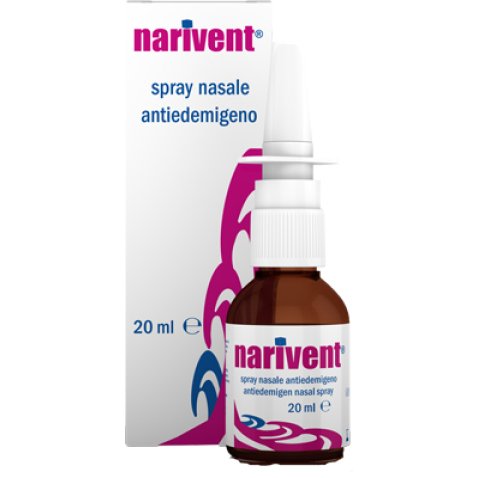 SPRAY NASALE ANTIEDEMIGENO NARIVENT FLACONE 20 ML