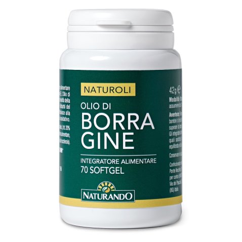 I NATUROLI OLIO DI BORRAGINE 70 CAPSULE MOLLI