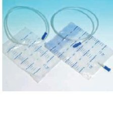 SACCA RACCOLTA URINA 2 LITRI CON TUBO LUNGO 130CM MODELLO STANDARD SENZA SCARICO 30 PEZZI