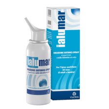 SOLUZIONE ISOTONICA SPRAY DI ACQUA DI MARE ACIDO IALURONICOSALE SODICO PER IGIENE NASO ADULTI E BAMBINI 100ML