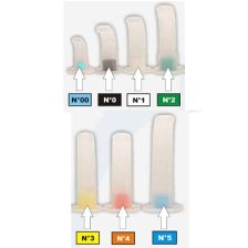 CANNULA GUEDEL 0 NERO