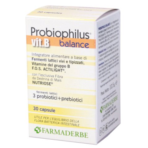 PROBIOPHILUS VITAMINA B 30CPS