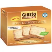  GIUSTO APROTEICO FETTE BISCOTTATE 250 G