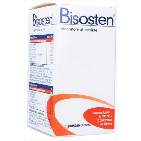 BISOSTEN 200 ML + 10 COMPRESSE