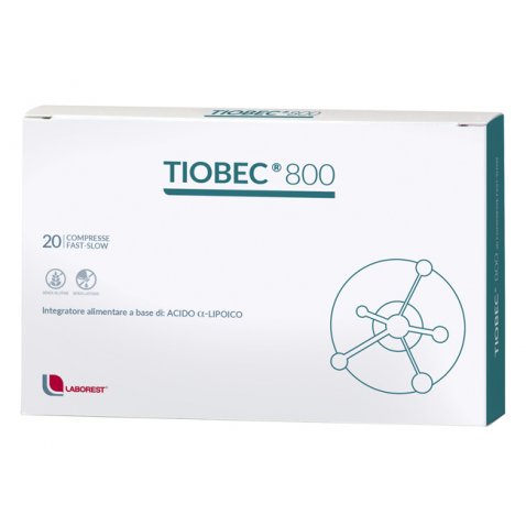 TIOBEC 800 20 COMPRESSE FAST-SLOW 36 G