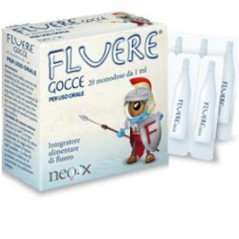 FLUERE GOCCE 20 FIALE MONODOSE 1 ML