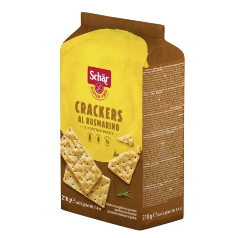 DR. SCHAR - CRACKERS AL ROSMARINO - SENZA GLUTINE E SENZA LATTOSIO