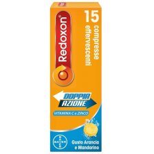 REDOXON DOPPIA AZIONE 15 COMPRESSE EFFERVESCENTI VITAMINA CZINCO ARANCIA E MANDARINO 45,78 G