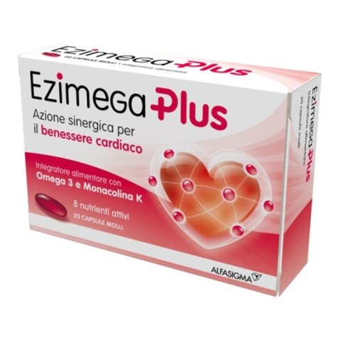 EZIMEGA PLUS 20 CAPSULE MOLLI il tuo alleato per la salute cardiovascolare