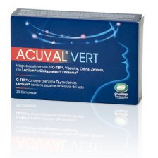  ACUVAL VERT 20 COMPRESSE 1,2 G