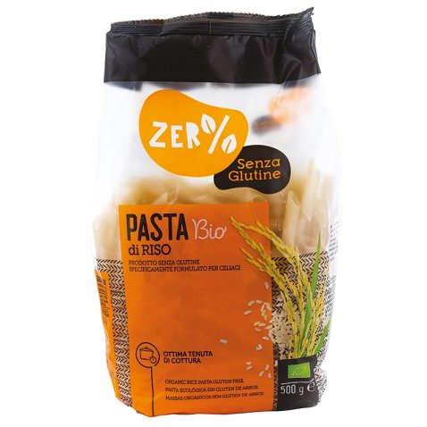 ZERO% GLUTINE PASTA RISO PENNE SENZA GLUTINE BIO 500 G